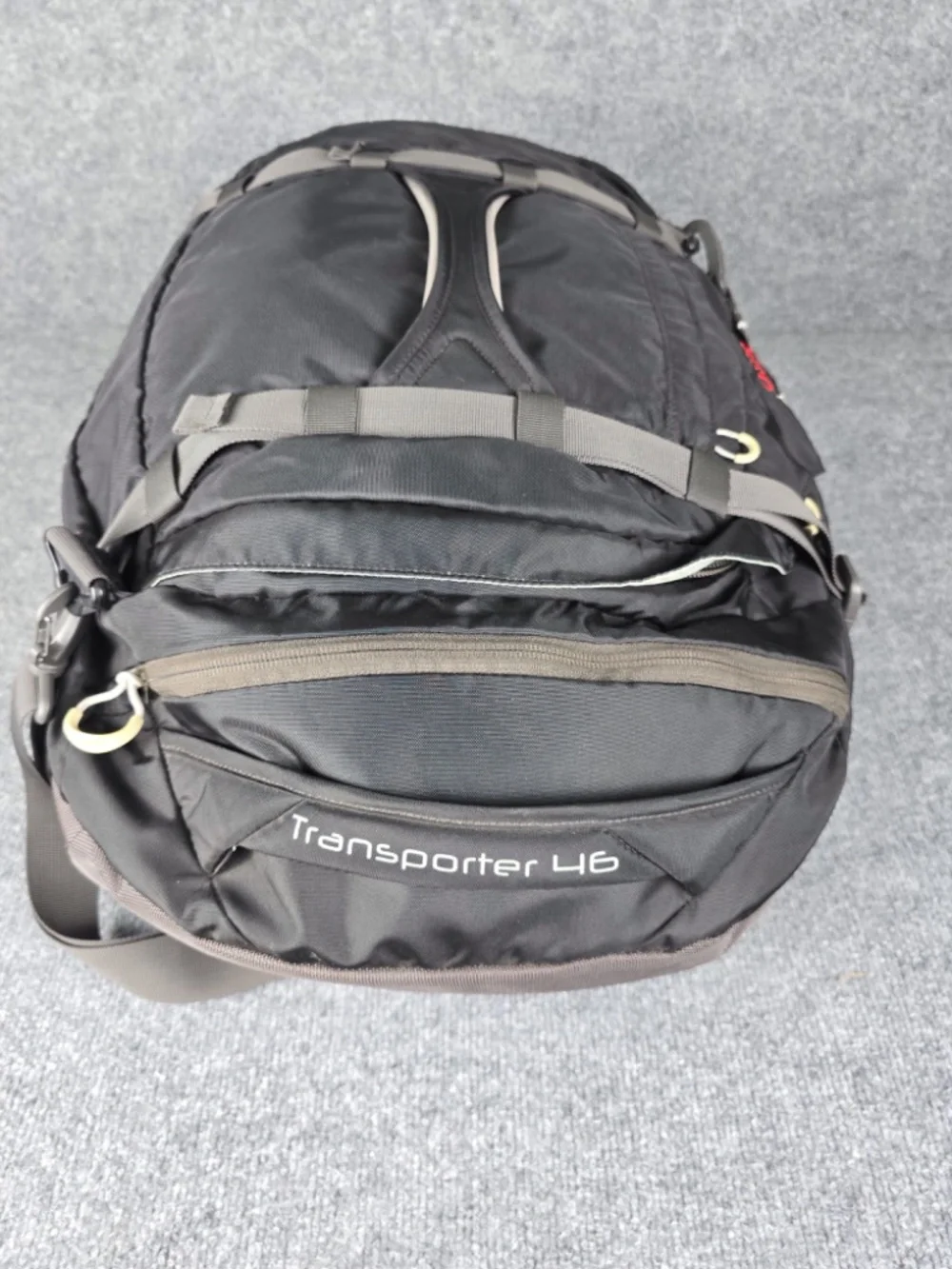 Osprey Transporter 46 Travel Duffel Bag Carry-On Black